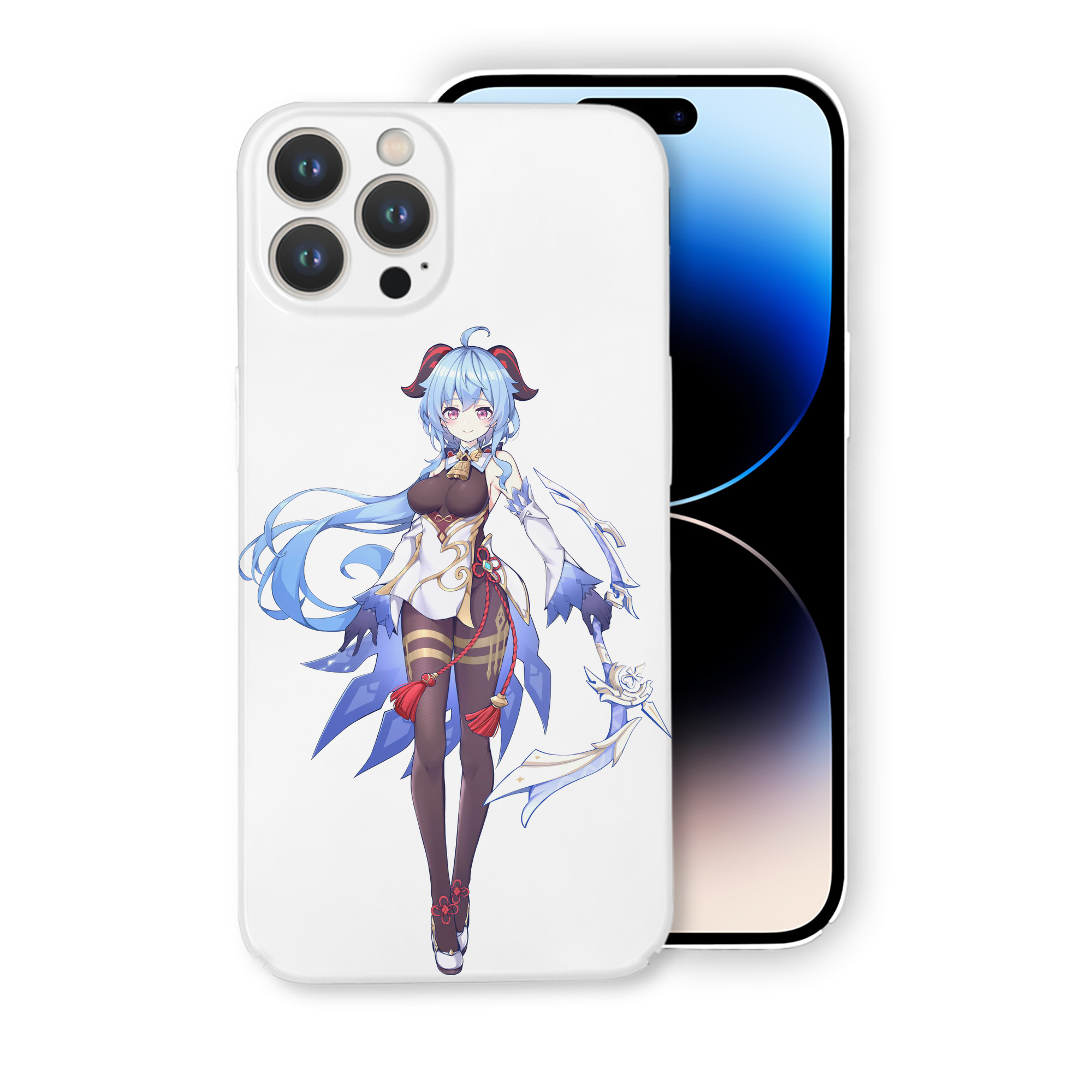 げんし神 甘雨 かんう genshin Ganyu 【iPhone 14シリーズ対応】ハードケース